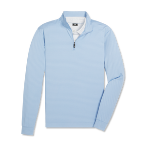 Shadow Stripe Quarter-Zip Mid-Layer